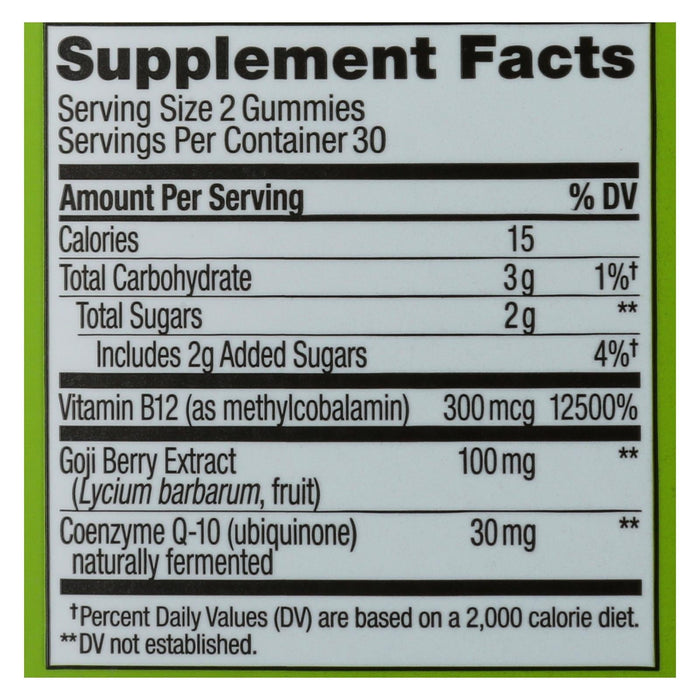 Olly Daily Energy Gummies: Boost Energy & Focus with 12 Vitamins & Minerals (60-Count)