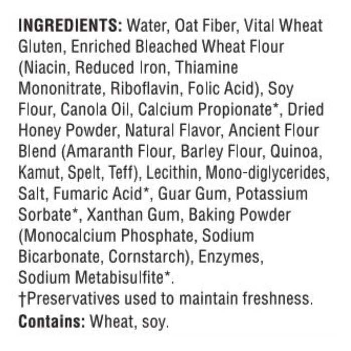 Tumaro's Carb Wise Ancient Grain Wraps, 8-Inch, 48 Count