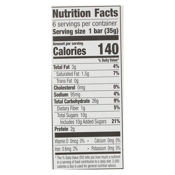 Cascadian Farm Organic Vanilla Chip Chewy Granola Bars - 12 Pack, 7.4 Oz. Each