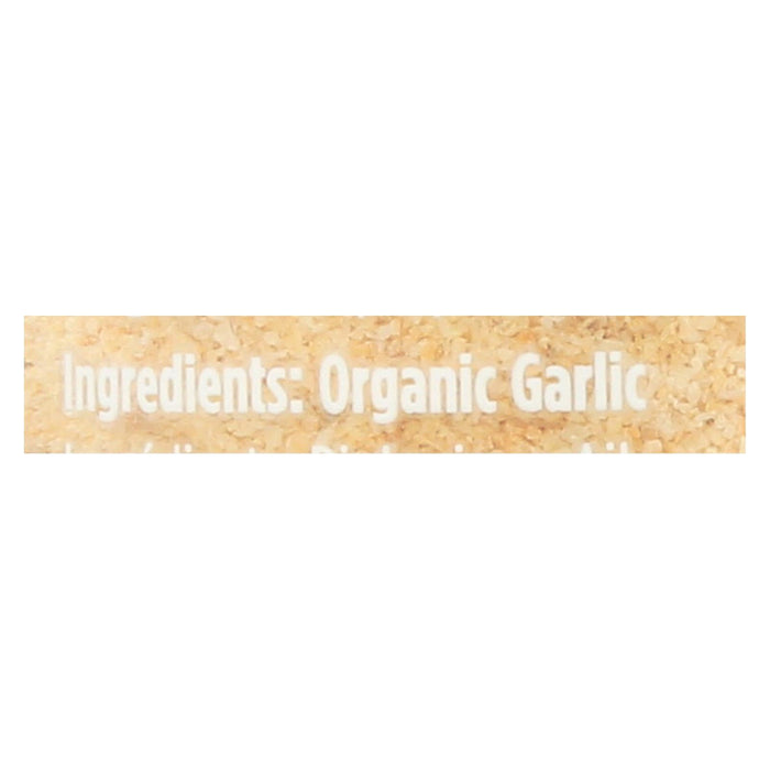 Spicely Organics Organic Garlic Granules: 6 Oz. (Pack of 3)