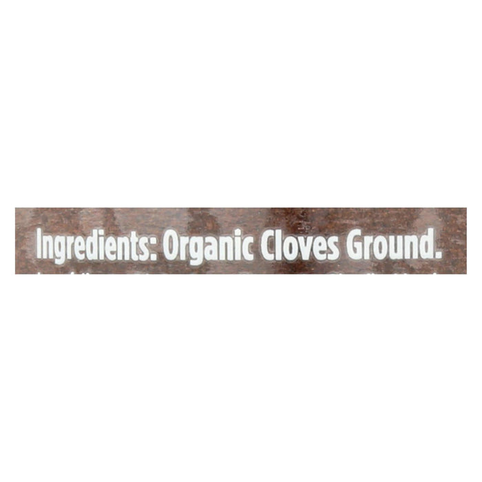 Spicely Organics Ground Cloves [Weight: 1.6 Oz, Pack of 3]