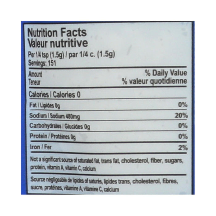 Bulk Pack of 6, Celtic Sea Salt Light Grey, 0.5 Lb.