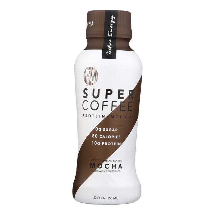 Kitu Super Coffee | Mocha | Pack of 12 - 12 Fl. Oz.