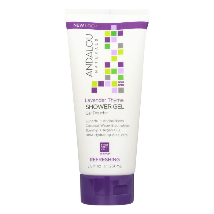 Andalou Naturals Lavender Thyme Refreshing Shower Gel - 8.5 Fl Oz