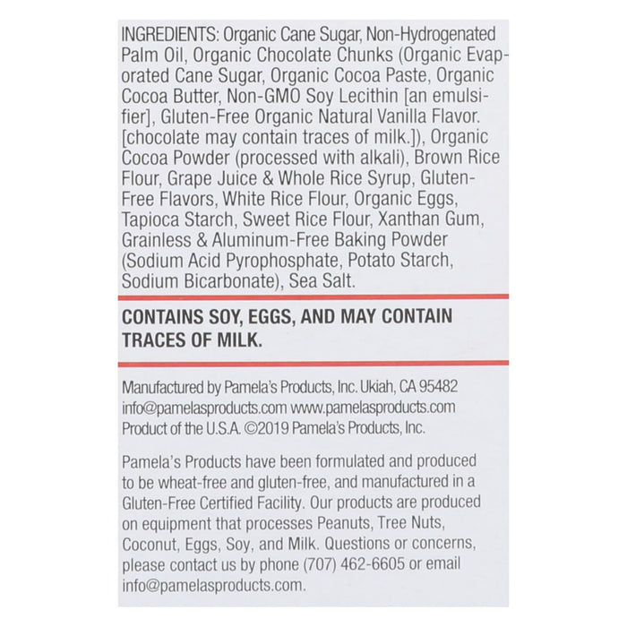 Pamela's Products Gluten-Free Dark Chocolate Chunk Cookies (Pack of 6 - 5.29 Oz. Each)