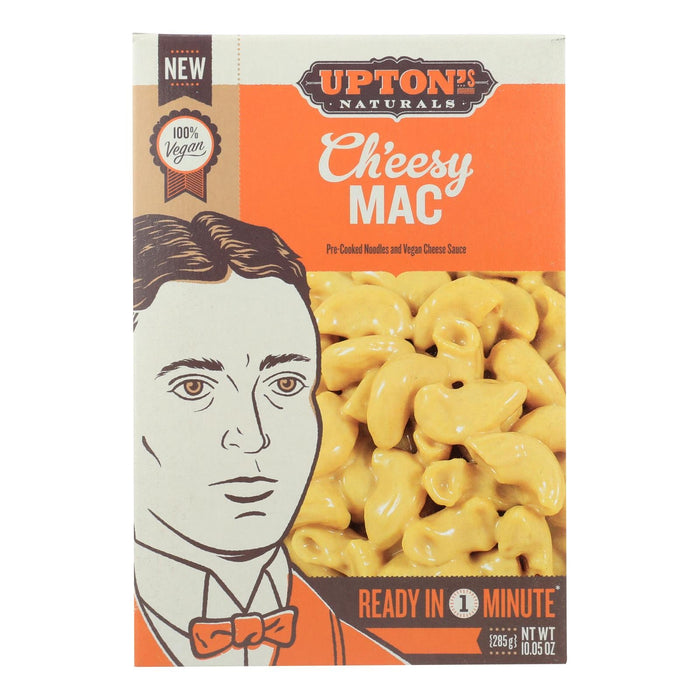 Upton's Naturals Ch'eesy Macaroni, 6 Pack, 10.05 Oz. Each