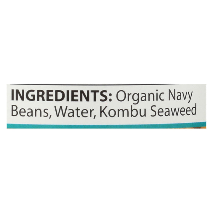 Organic Eden Foods Navy Beans, Non-GMO (Pack of 12 - 15 Oz.)