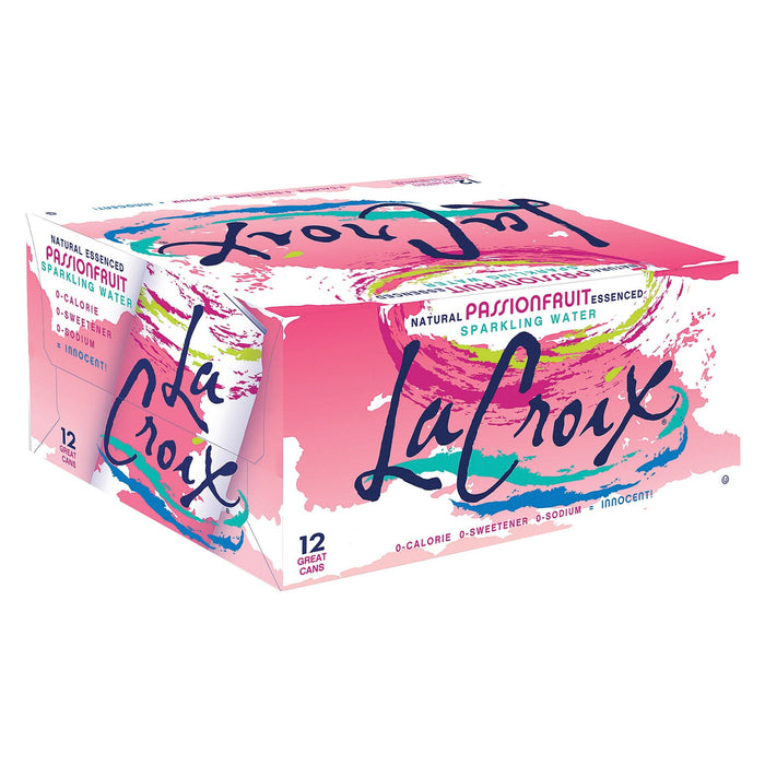 Lacroix Sparkling Water - Passionfruit Flavor - 12 Fl Oz