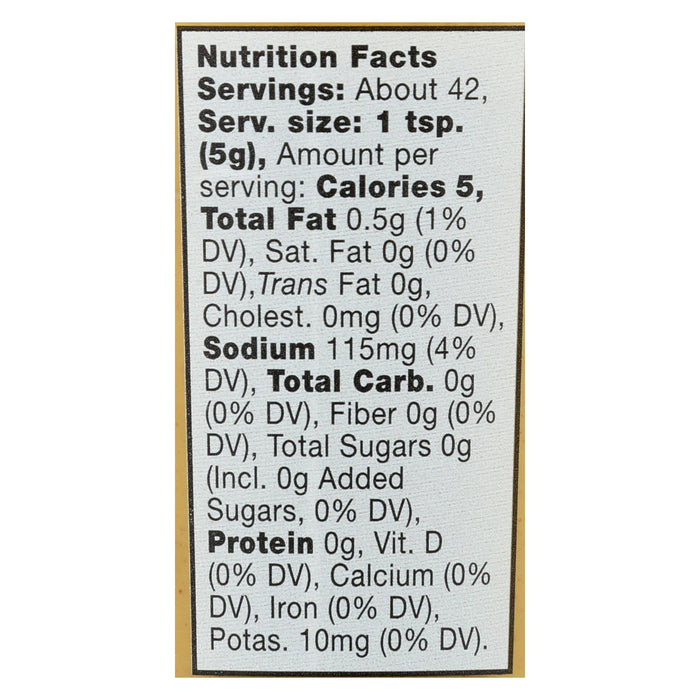Bornier Organic Dijon Mustard (Pack of 6 - 7.4 oz)