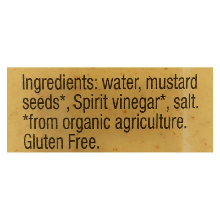 Bornier Organic Dijon Mustard (Pack of 6 - 7.4 oz)