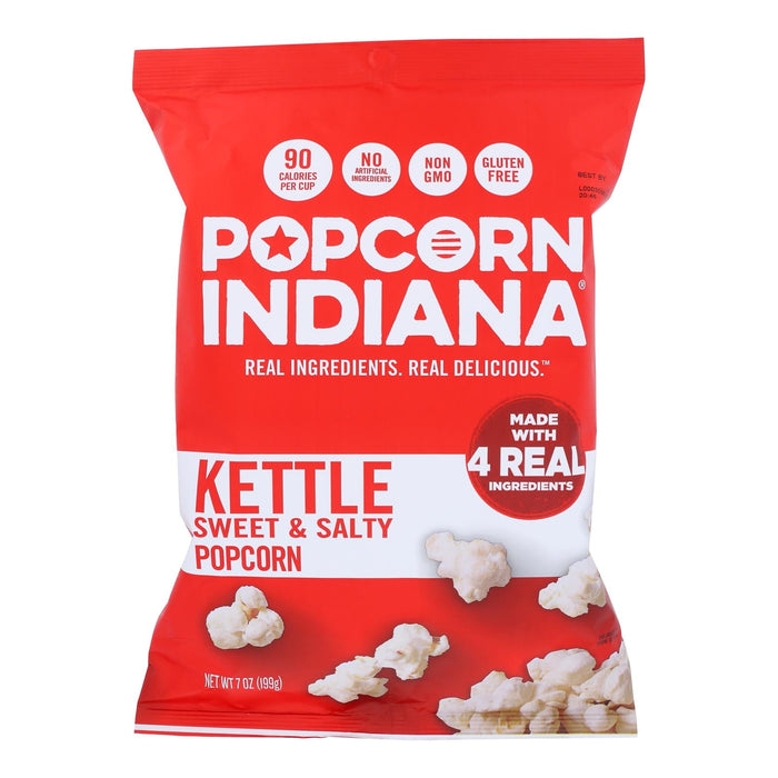 Popcorn Indiana Original Kettlecorn (Pack of 12) - 7 Oz.