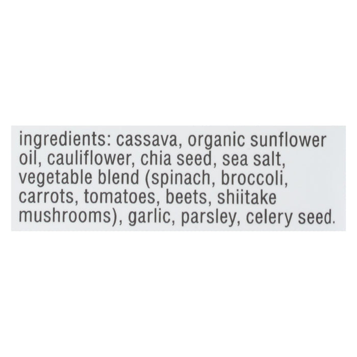 From The Ground Up Tort Chips Cauliflower Sea Salt 4.5 Oz (Pack of 12)