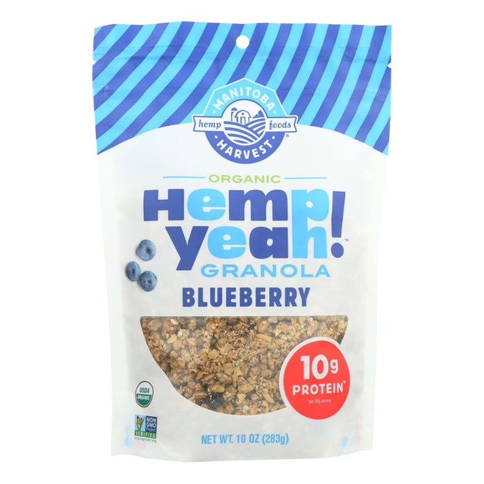 Manitoba Harvest Hemp Blueberry Granola (Pack of 6 - 10 Oz.)