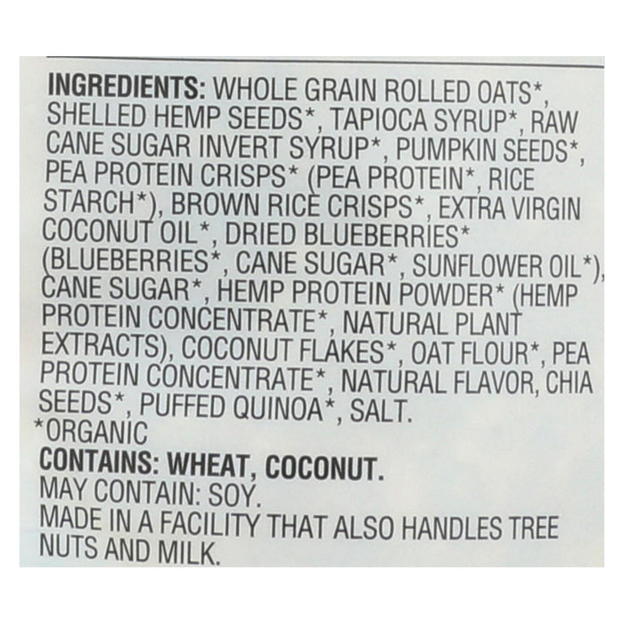 Manitoba Harvest Hemp Blueberry Granola (Pack of 6 - 10 Oz.)