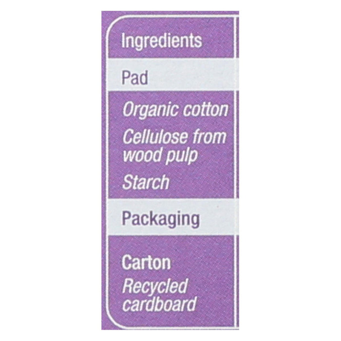 Natracare Dry and Light Individually Wrapped Pads (Pack of 20)