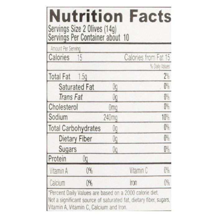 Santa Barbara Olives - Martini Style 5 Oz. (Pack of 6)