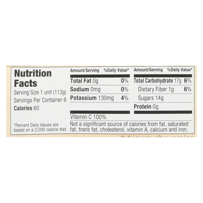 Santa Cruz Organic Cinnamon Apple Sauce (12-Pack, 4 Oz. Each)