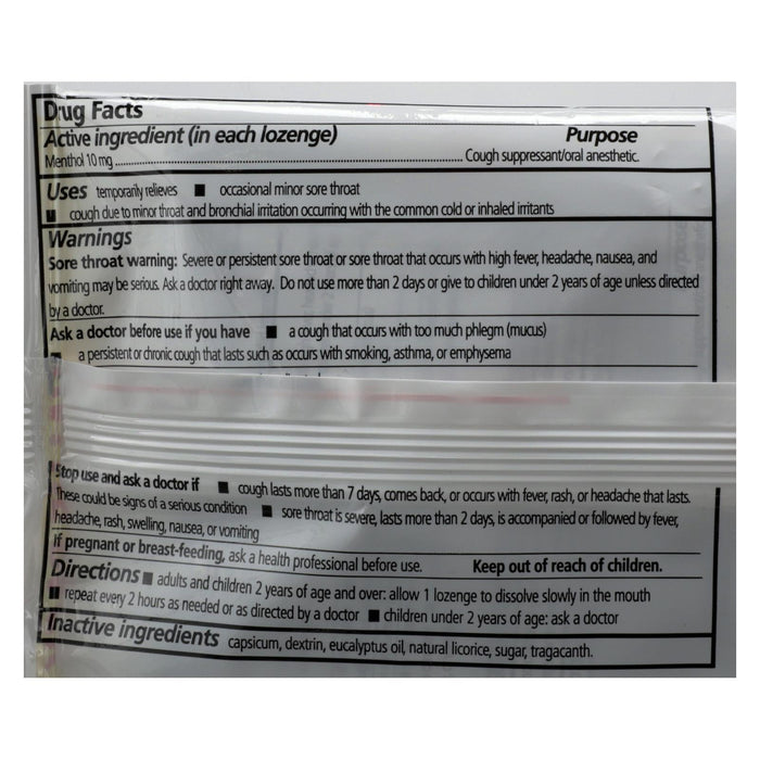 Fisherman's Friend Original Extra Strong Lozenges, 40 Lozenges per Pack (1 Case)