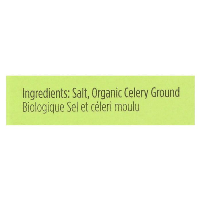 Spicely Organics Organic Celery Salt (Pack of 6 - 0.5 Oz.)