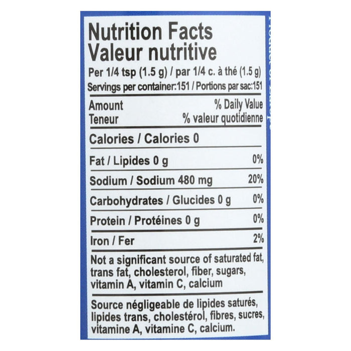 Celtic Sea Salt - Light Grey Celtic Sea Salt, 8 Oz. Pack of 6