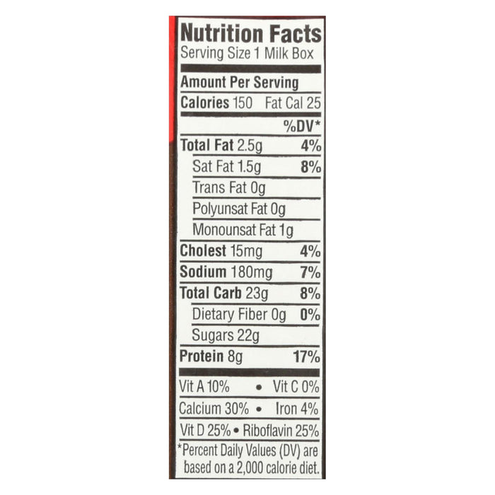 Horizon Lowfat Chocolate Milk - Pack of 12 - 8 Fl. Oz. Each