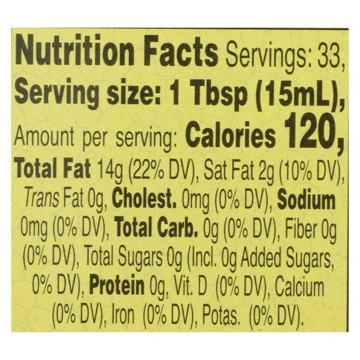 Bono Sicilia PGI Extra Virgin Olive Oil (Pack of 6 - 16.9 Fl Oz)