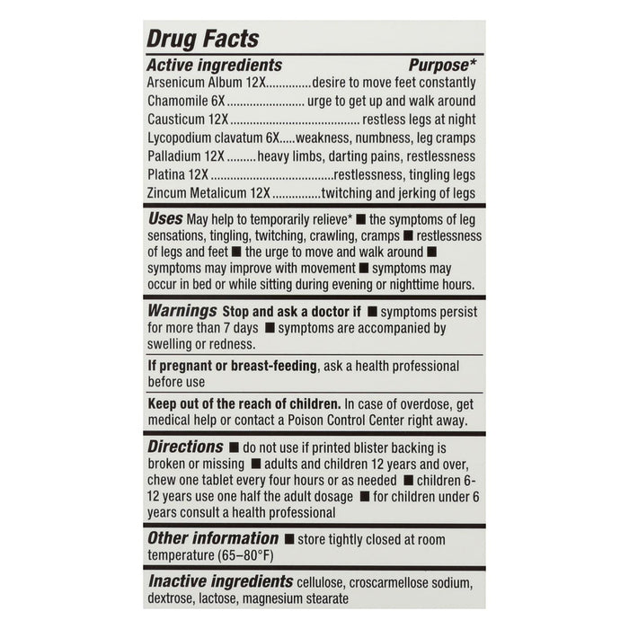 Natrabio Restless Legs Tablets (Pack of 60)