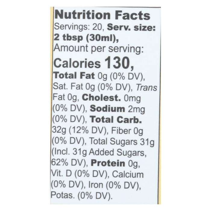 Organic Original Pancake Syrup, 20 Oz, (Pack of 6) by Wholesome Sweeteners