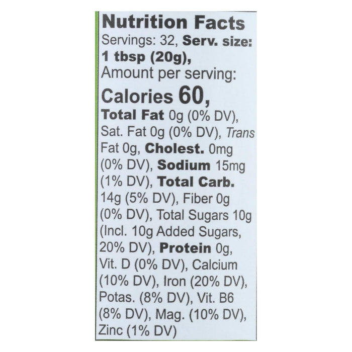 Wholesome Organic Premium Blackstrap Molasses for Baking and Sweetening (Pack of 12 - 16 Oz Bottles)