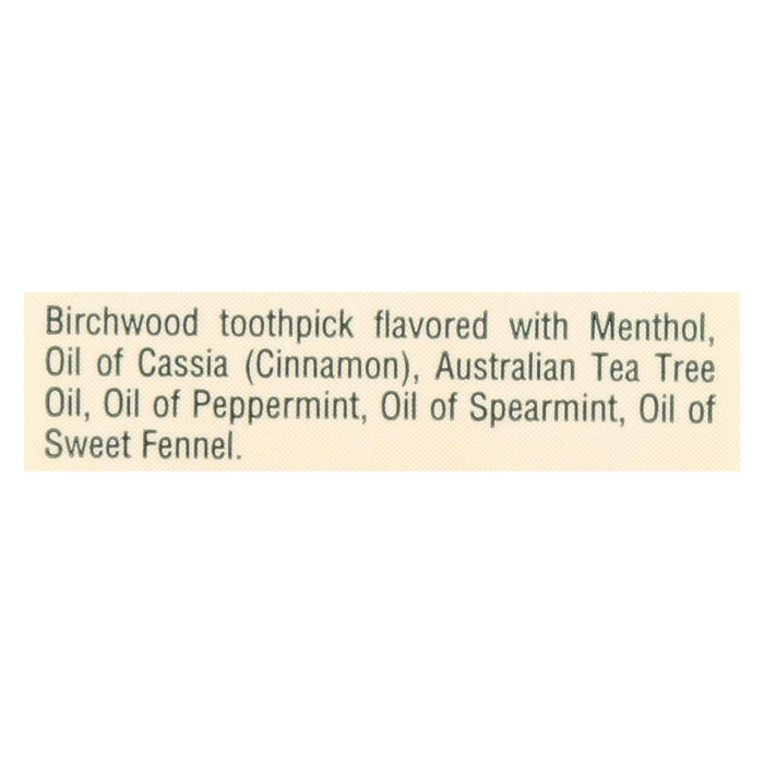 Tea Tree Therapy Toothpicks: 12 Packs of 100 Toothpicks Infused with Tea Tree Oil's Power