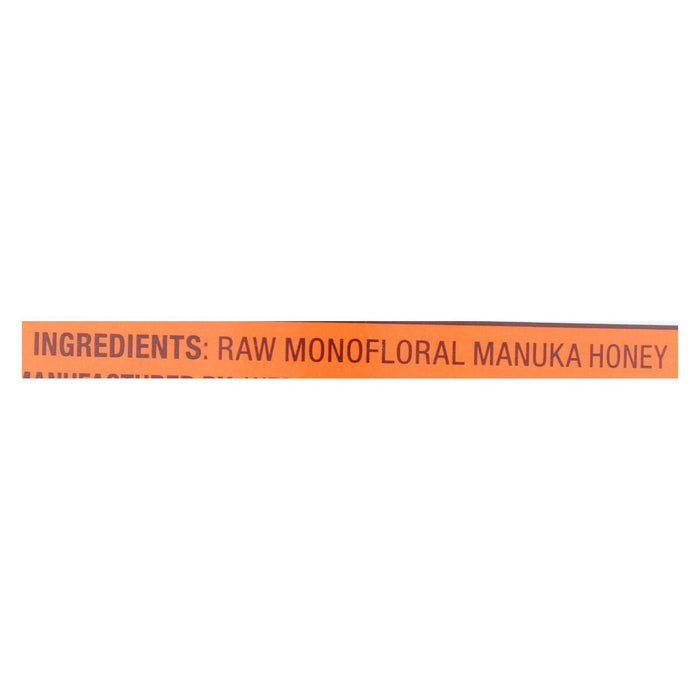 Wedderspoon Raw Manuka Honey Squeeze Bottle - Pack of 6 - 12 Oz.