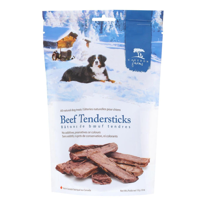 Caledon Farms Dog Treat Beef Tendersticks (Pack of 4 - 3.9 oz)