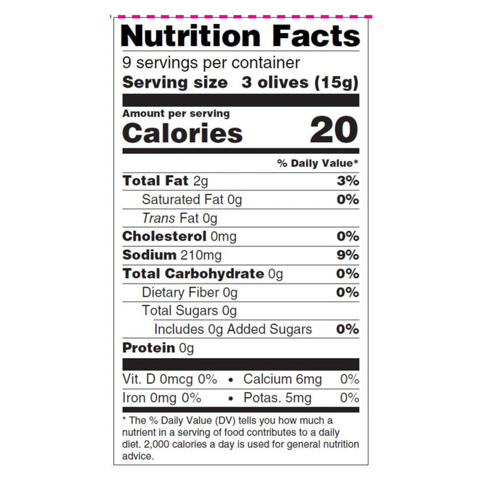 Mediterranean Stuffed Green Olives with Garlic, 12 Pack (8.5 Oz. Each)