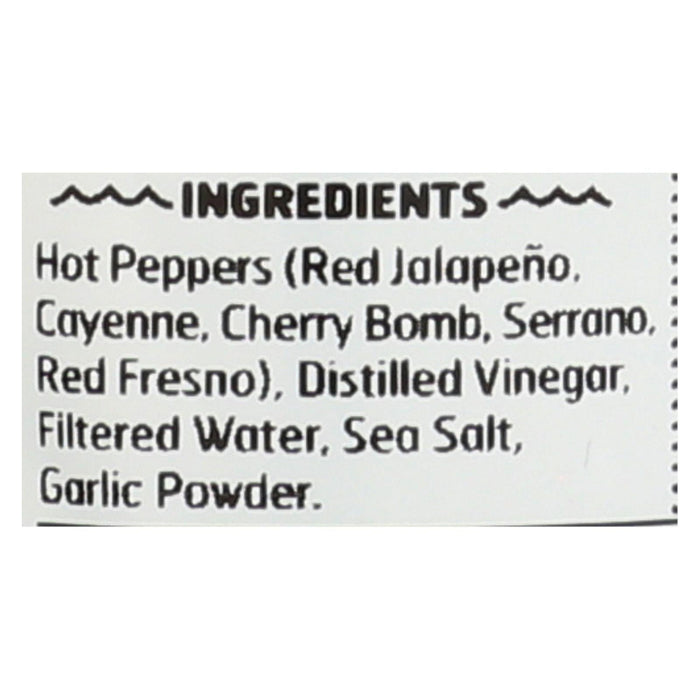 The Brinery Hot Louisiana Style Sauce (Pack of 12 - 5 Fz. Each)