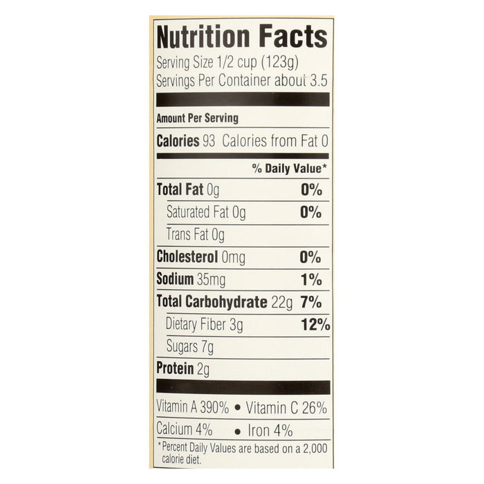 Farmer's Market Organic Pumpkin Potato Puree (12 Pack/15 Oz. Per Can)