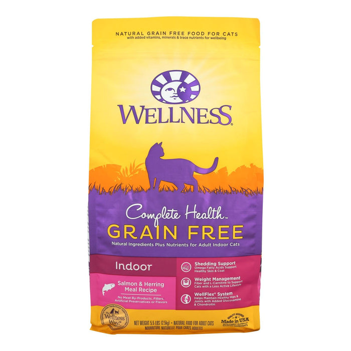 Wellness Pet Products Complete Health Meal Salmon & Herring – Case of 4 – 5.5 Lbs