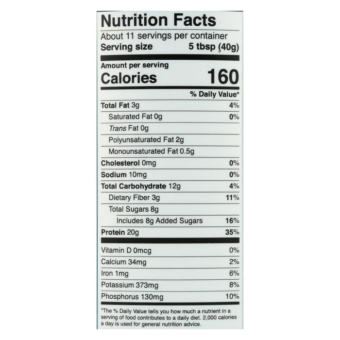 Manitoba Harvest Organic Plant Protein Blend Drink Mix, Vanilla, 16 Oz.