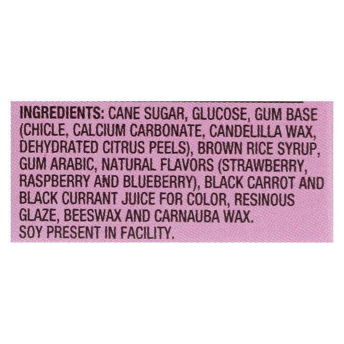 Glee Gum Chewing Gum, Triple Berry, 16 Pieces, 12-Pack