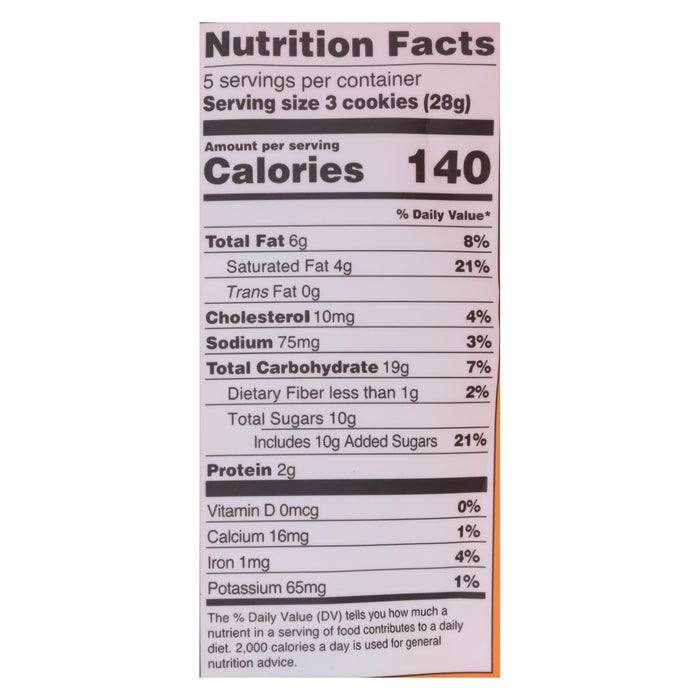 Michel Et Augustin Chocolate Caramel Shortbread Cookies, 6 x 4.9 Oz.