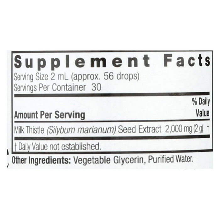 Nature's Answer Milk Thistle Extract, 2 Fl Oz