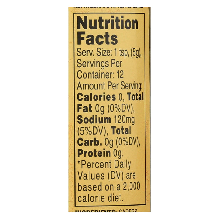 Reese Nonpareil Capers (12x 3.5 Oz.) for Vibrant Garnishes