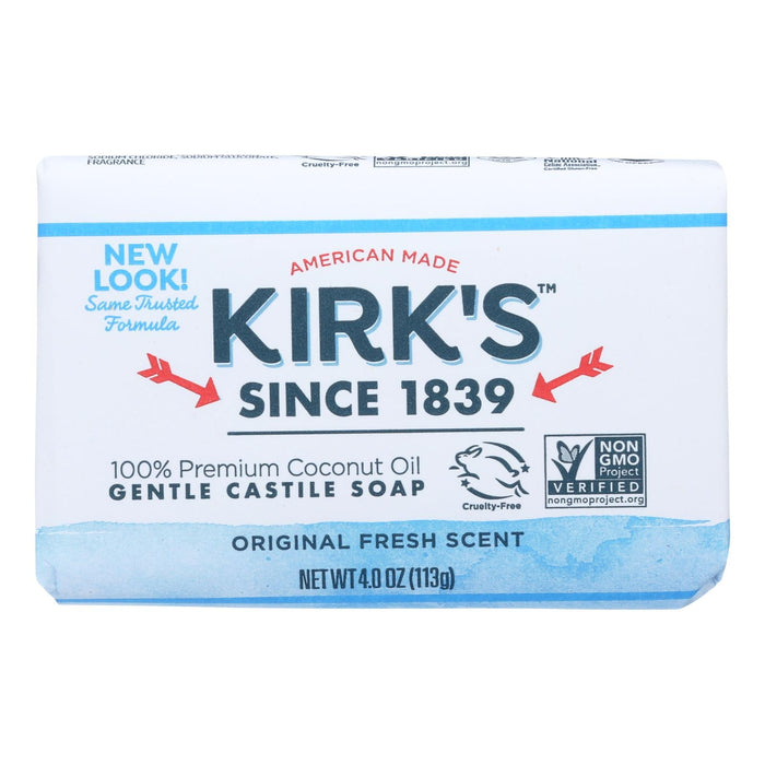 Kirk's Natural Castile Soap, 4 Ounces