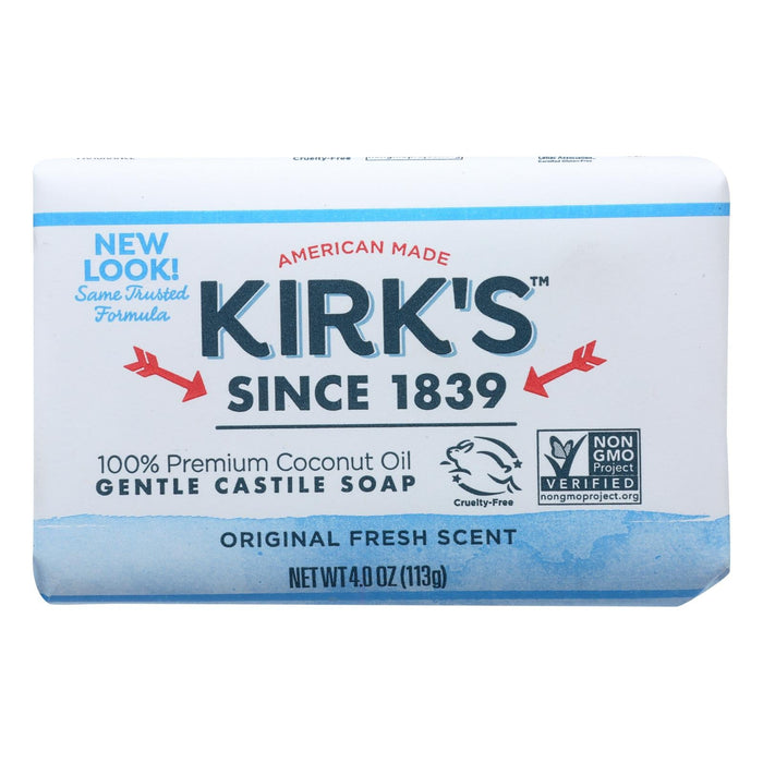 Kirk's Natural Castile Soap, 4 Ounces