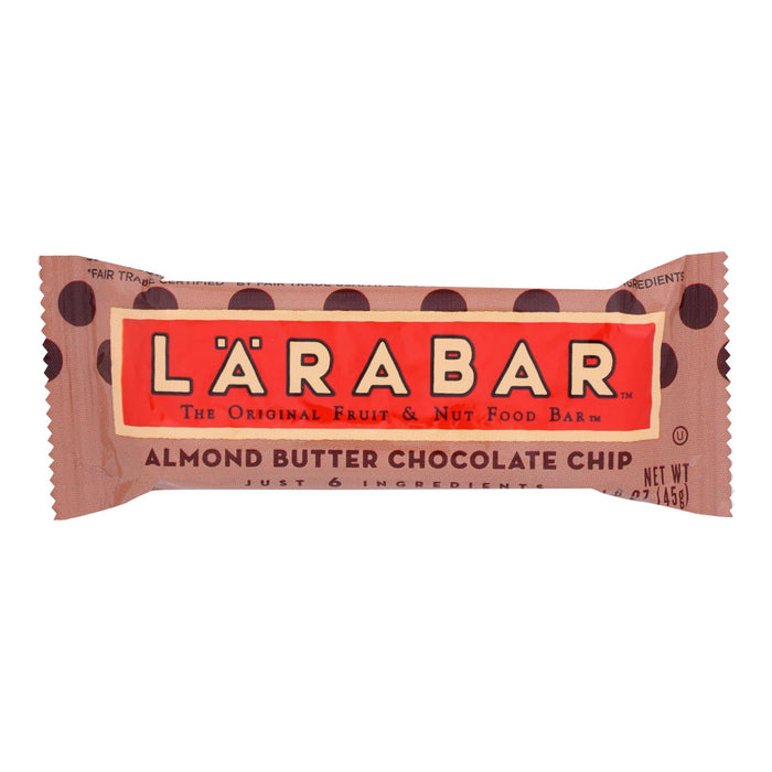 Larabar Original Fruit & Nut Bar - Almond Butter Chocolāte Chip (Pack of 16, 1.6 Oz.)