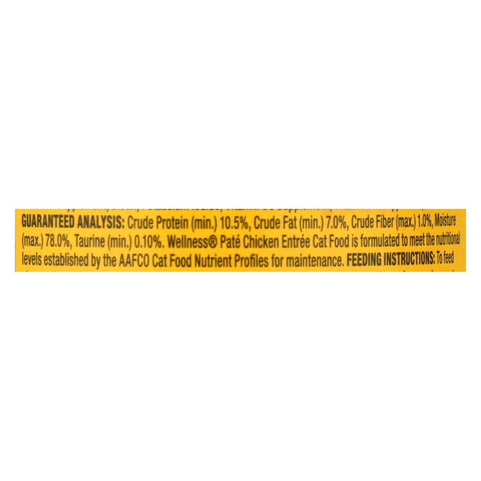 Wellness Pet Products Cat Food - Chicken Recipe (Pack of 24) - 3 Oz.
