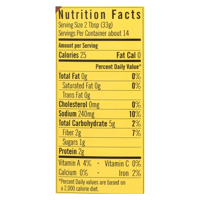 Desert Pepper Trading Black Bean Dip, (Pack of 6) - 16 oz