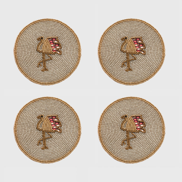 Flamingo coasters