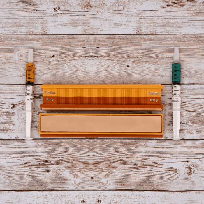 5/3.5 Micron Diamond and Leather Strops Pack