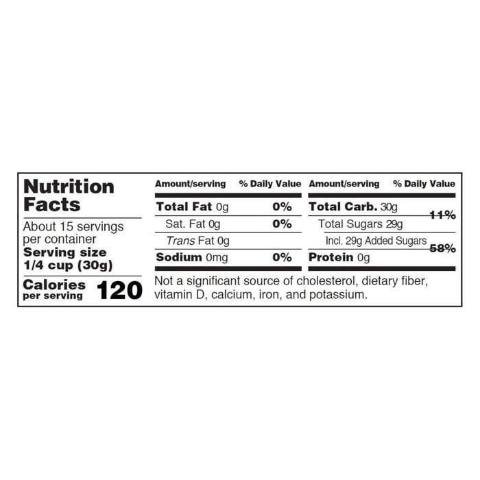 Woodstock Organic Powdered Sugar (12 Pack of 16 Oz. Bags)