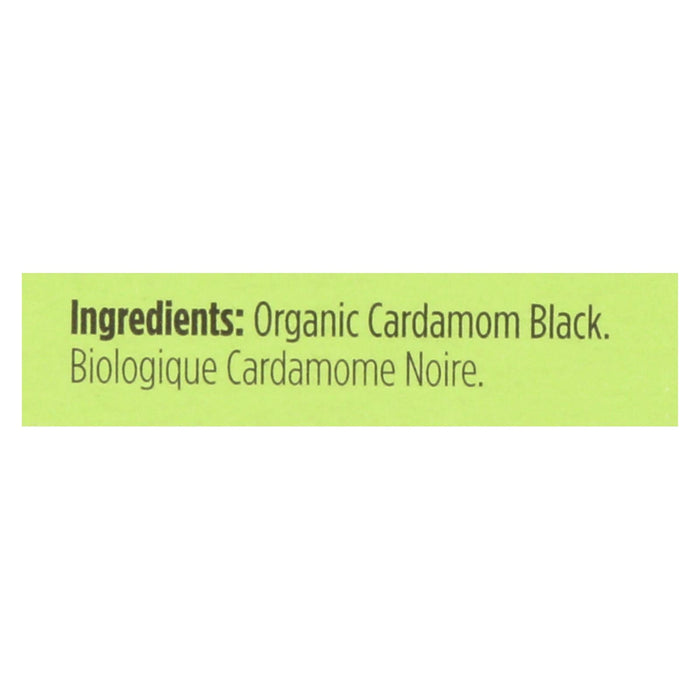 Spicely Organics Organic Black Cardamom Pods, 0.2 Oz (Pack of 6)